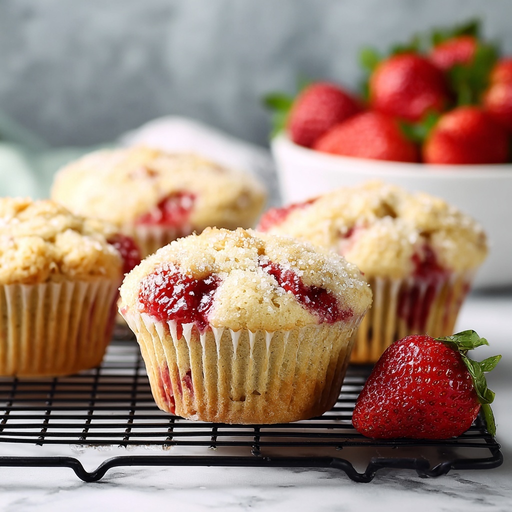 Strawberry Muffin Recipe - Recipe Image