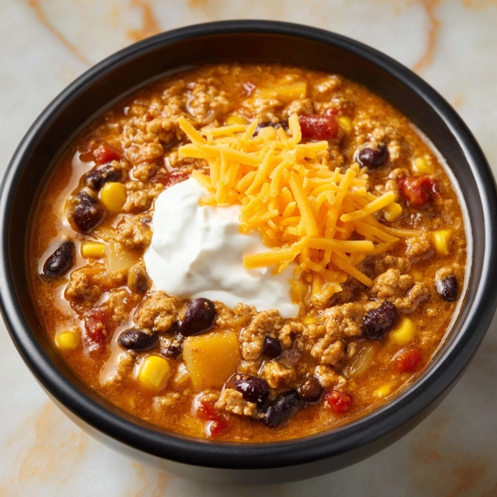 Cheesy Taco Soup Recipe - Recipe Image