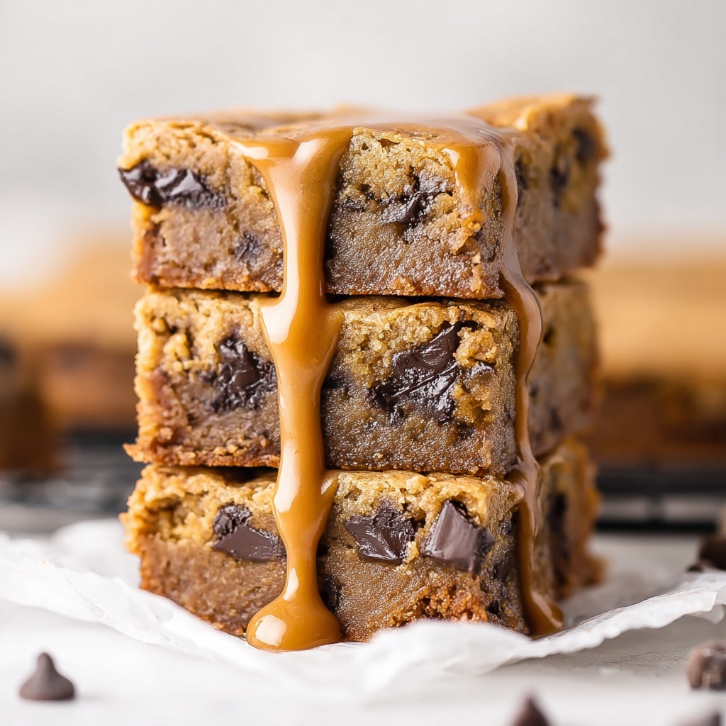 Vegan Peanut Butter Blondies Recipe - Recipe Image