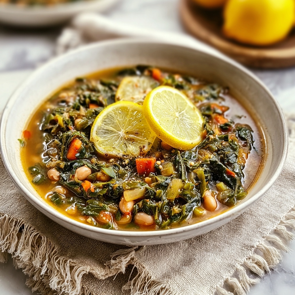 Lebanese Spinach Stew Recipe - Recipe Image