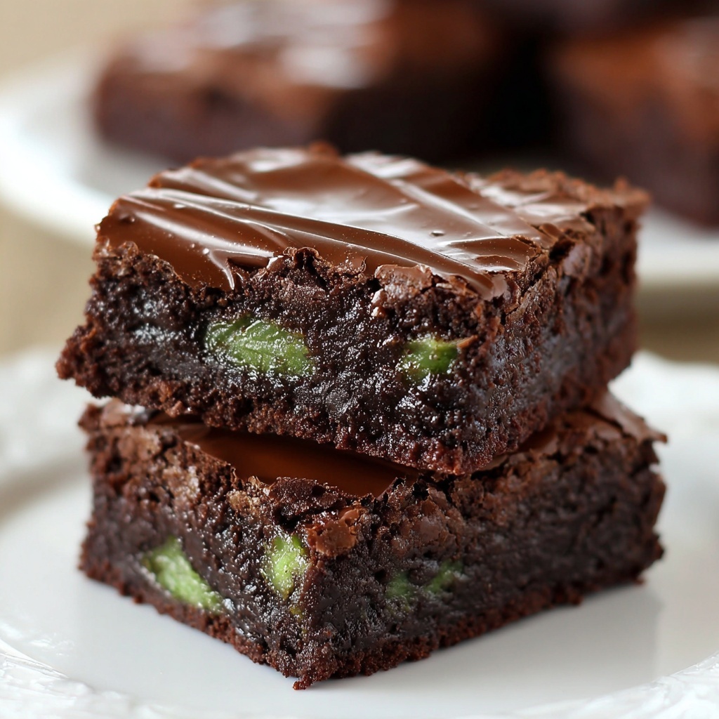 Zucchini Brownies with Cocoa Frosting Recipe - Recipe Image