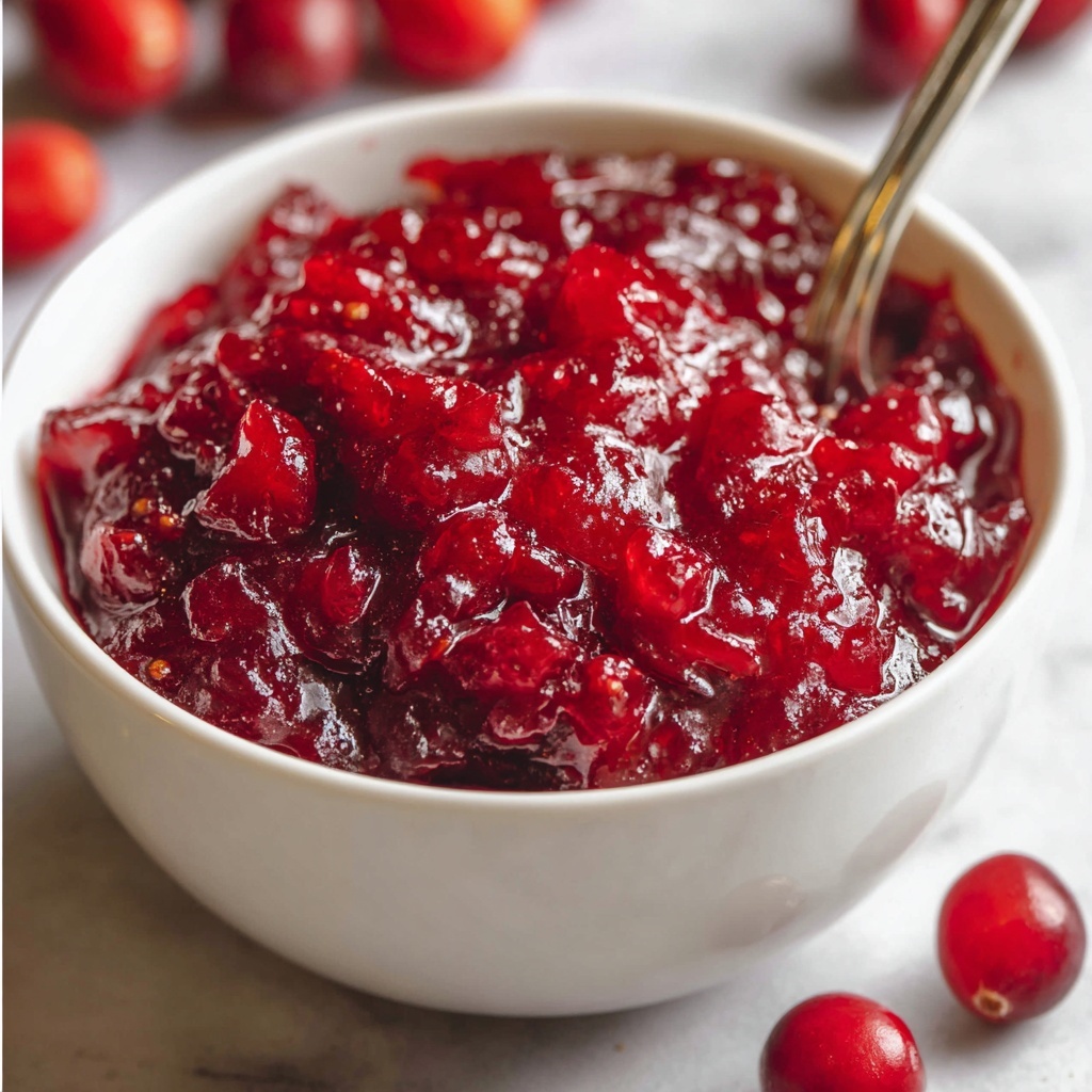 Easy Cranberry Sauce Recipe - Recipe Image