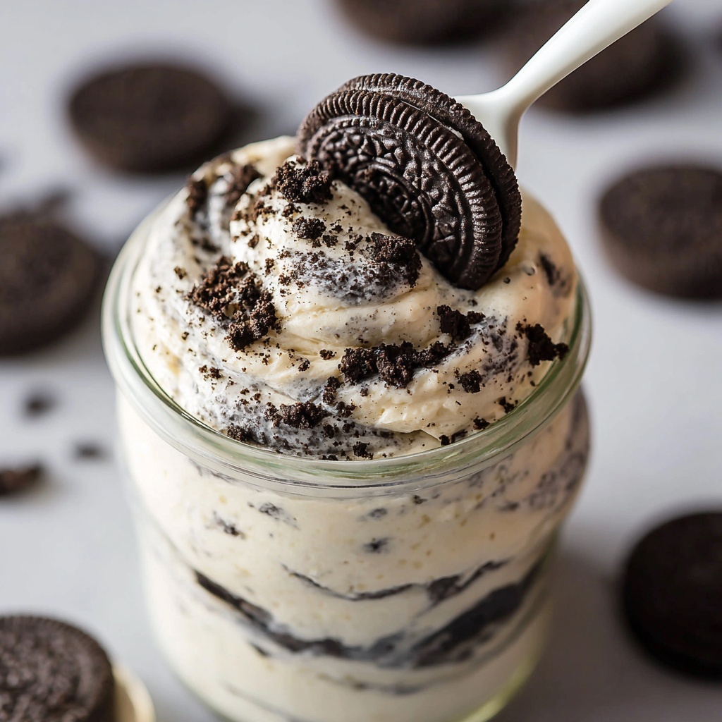 Cookies and Cream Frosting Recipe - Recipe Image