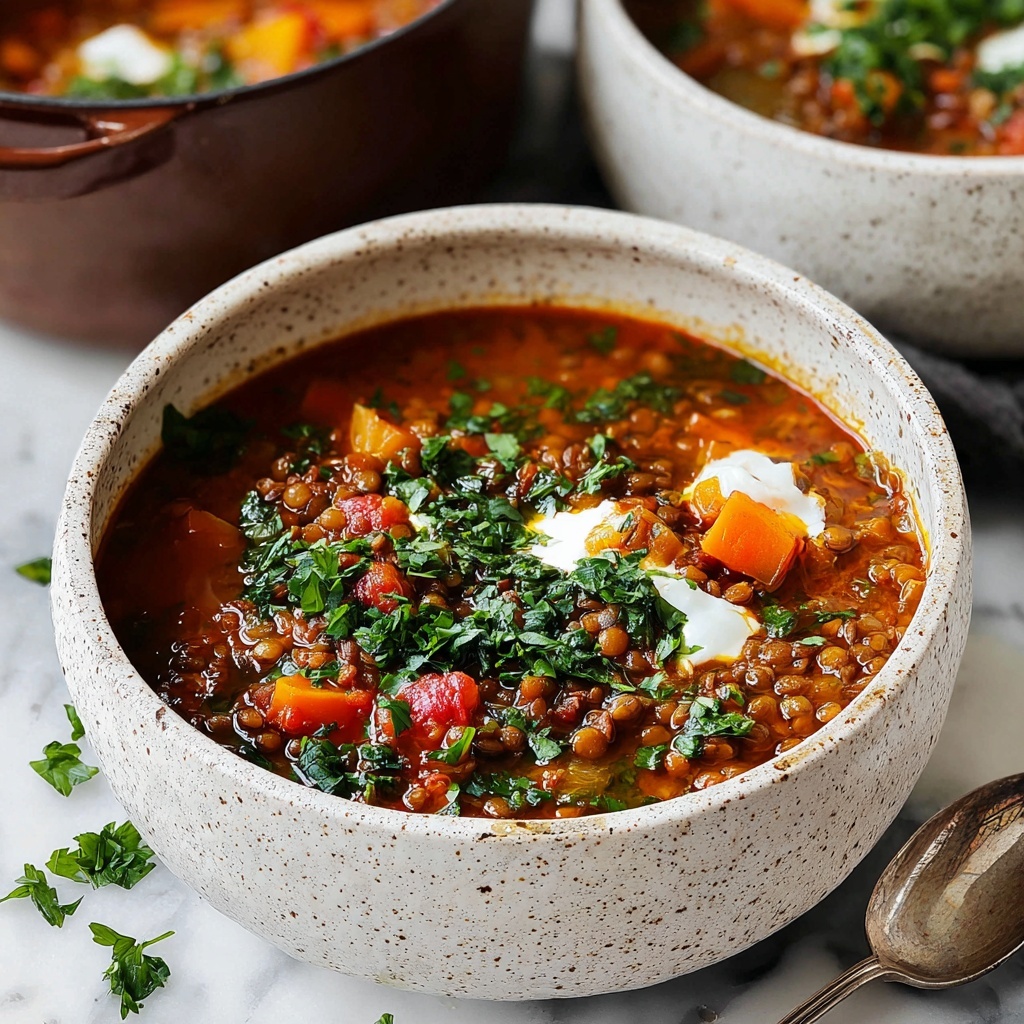 Mediterranean Lentil Soup Recipe - Recipe Image