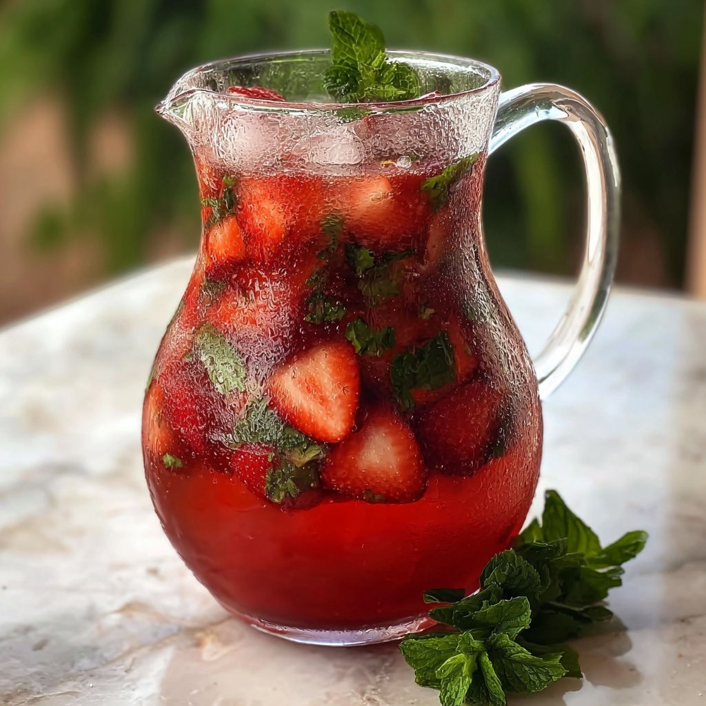 Strawberry Basil Lemonade Recipe - Recipe Image