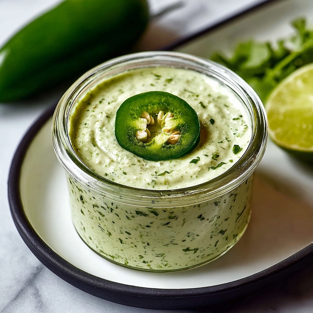 Creamy Cilantro Garlic Sauce Recipe - Recipe Image