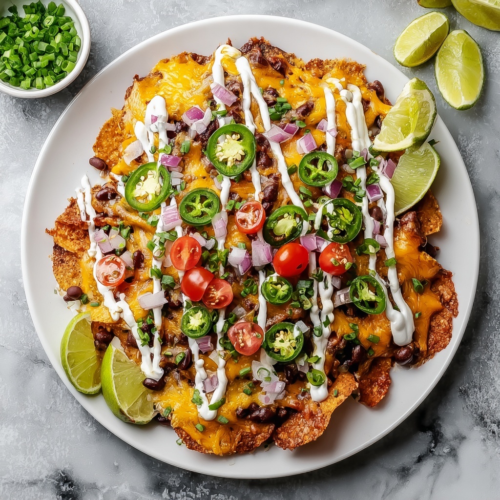 Loaded Sweet Potato Nachos with Black Beans & Chipotle Recipe - Recipe Image