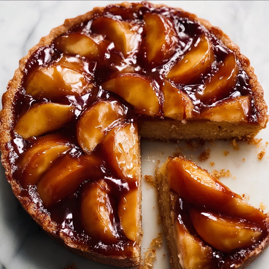 Caramel Apple Upside Down Cake: Autumn's Sweetest Indulgence Recipe - Recipe Image