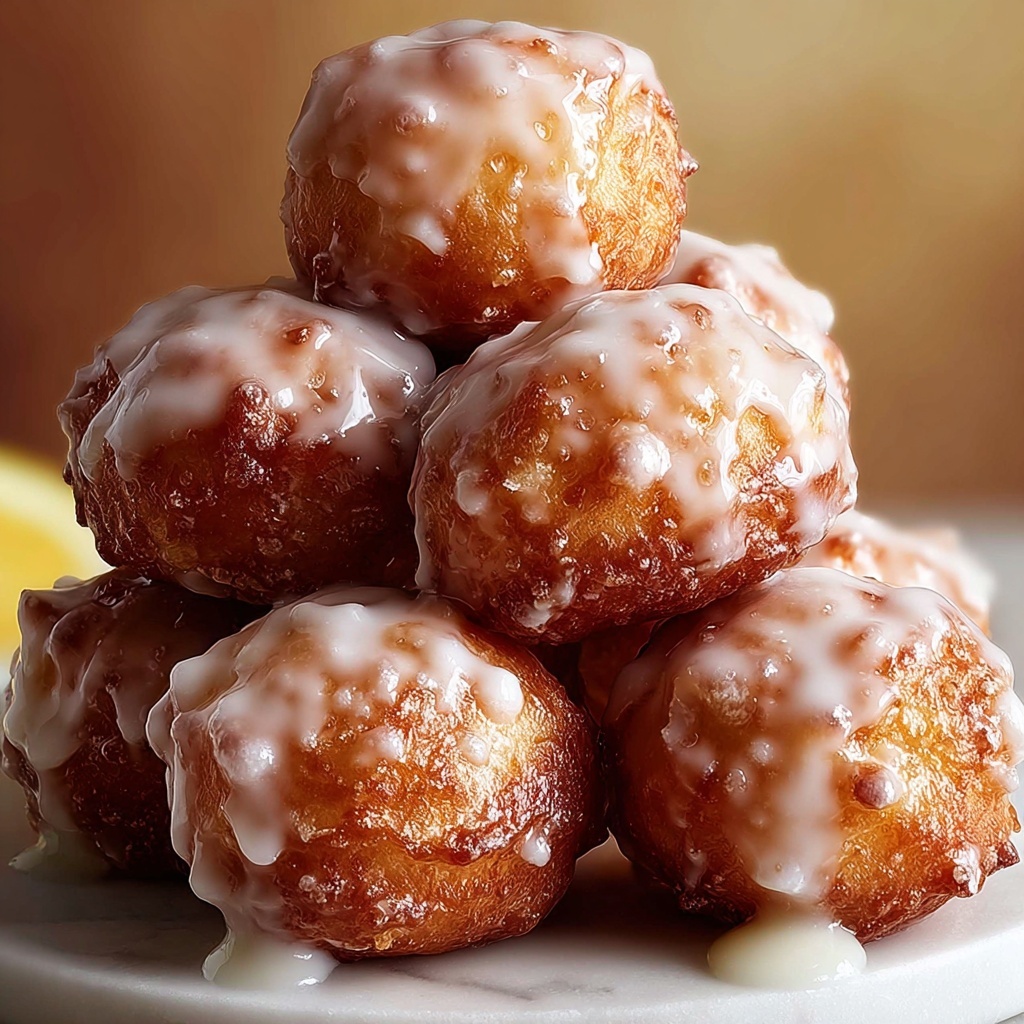 Cinnamon-Glazed Apple Fritter Bites Recipe - Recipe Image