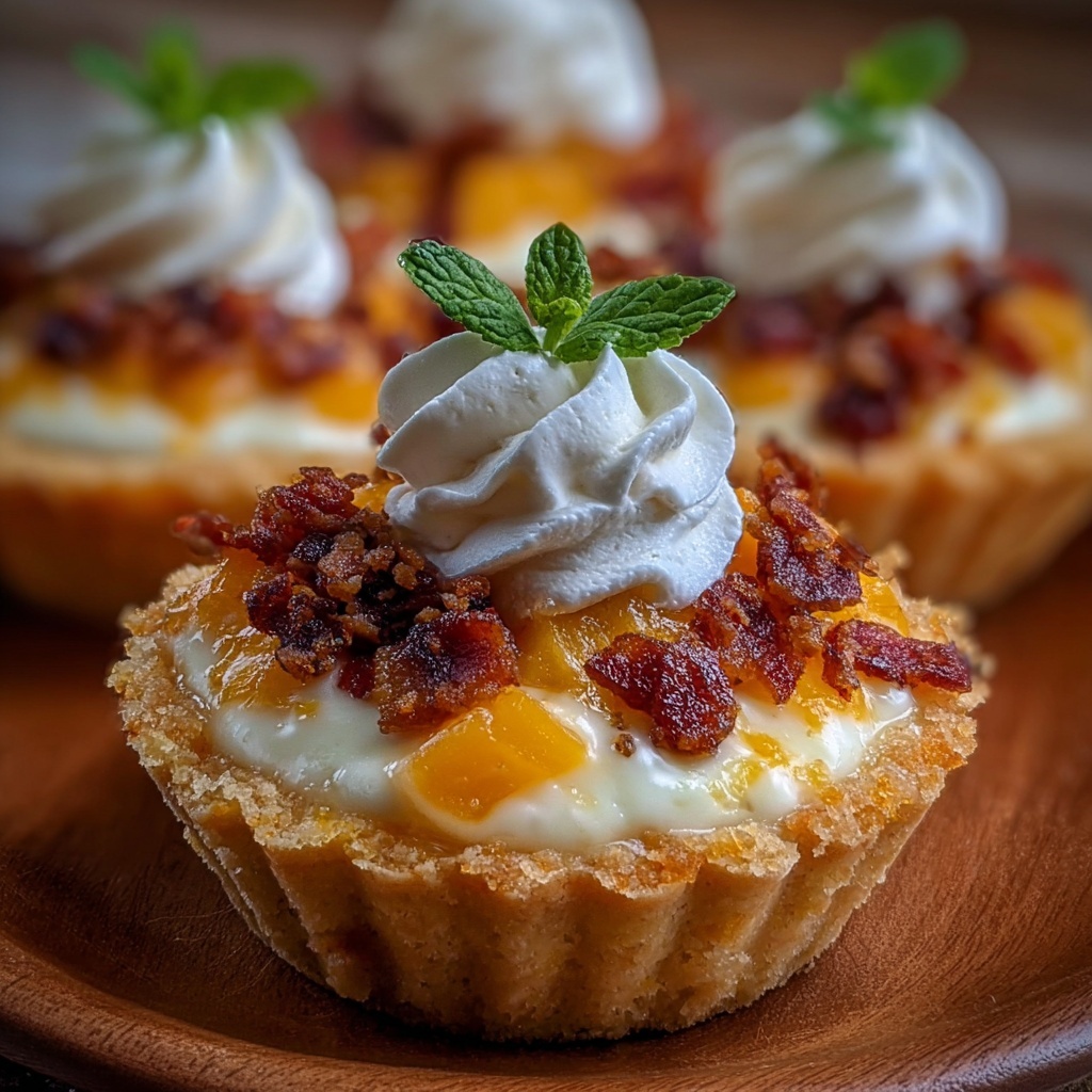 Honey Peach Cream Cheese Cupcakes Recipe - Recipe Image