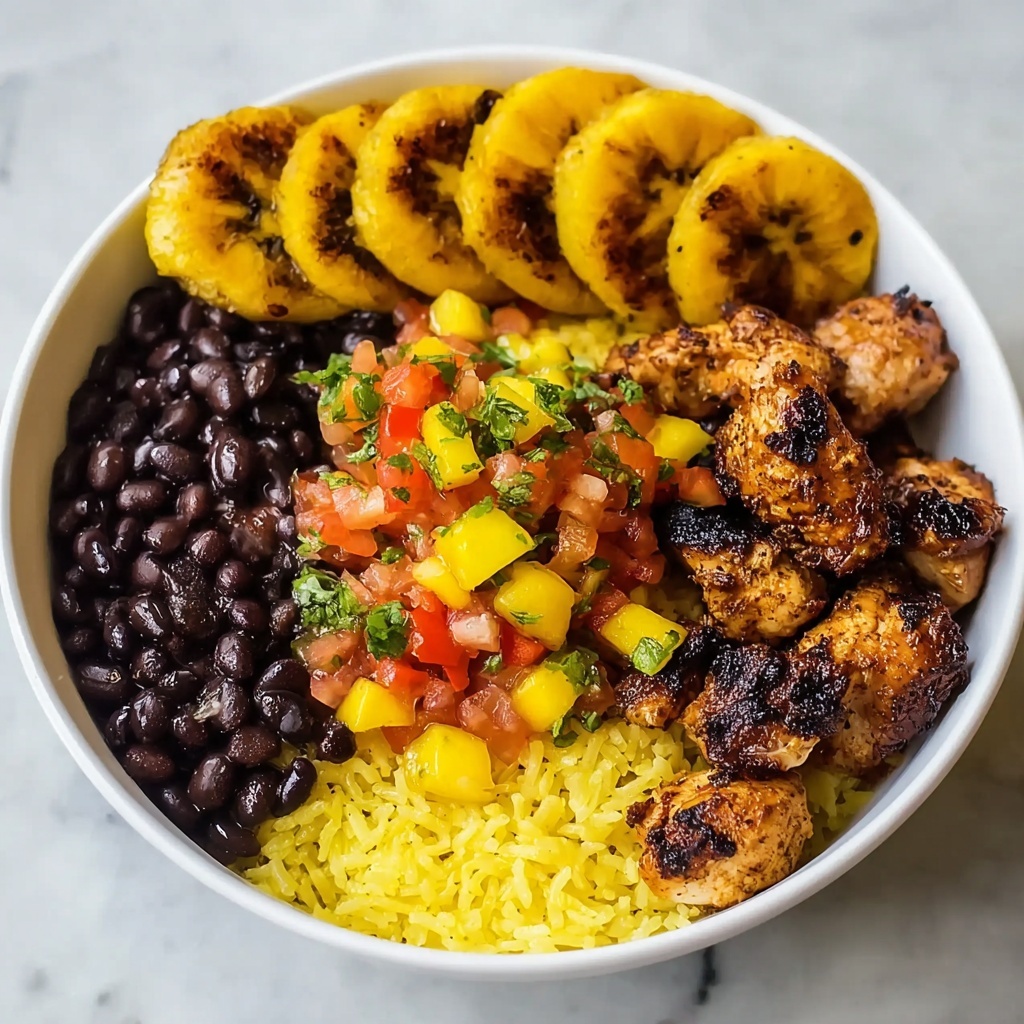 Cuban Chicken & Black Bean Rice Bowls Recipe - Recipe Image