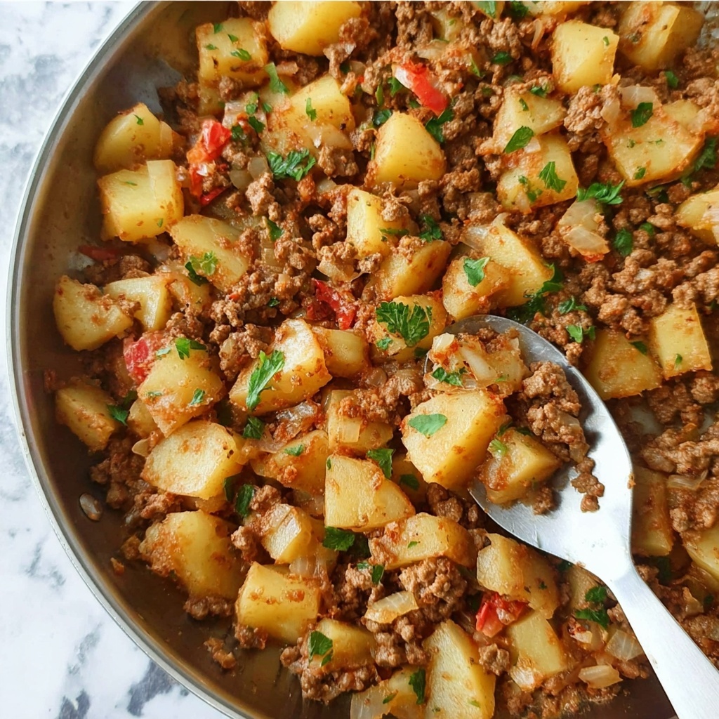 Ground Beef and Potato Skillet Recipe - Recipe Image