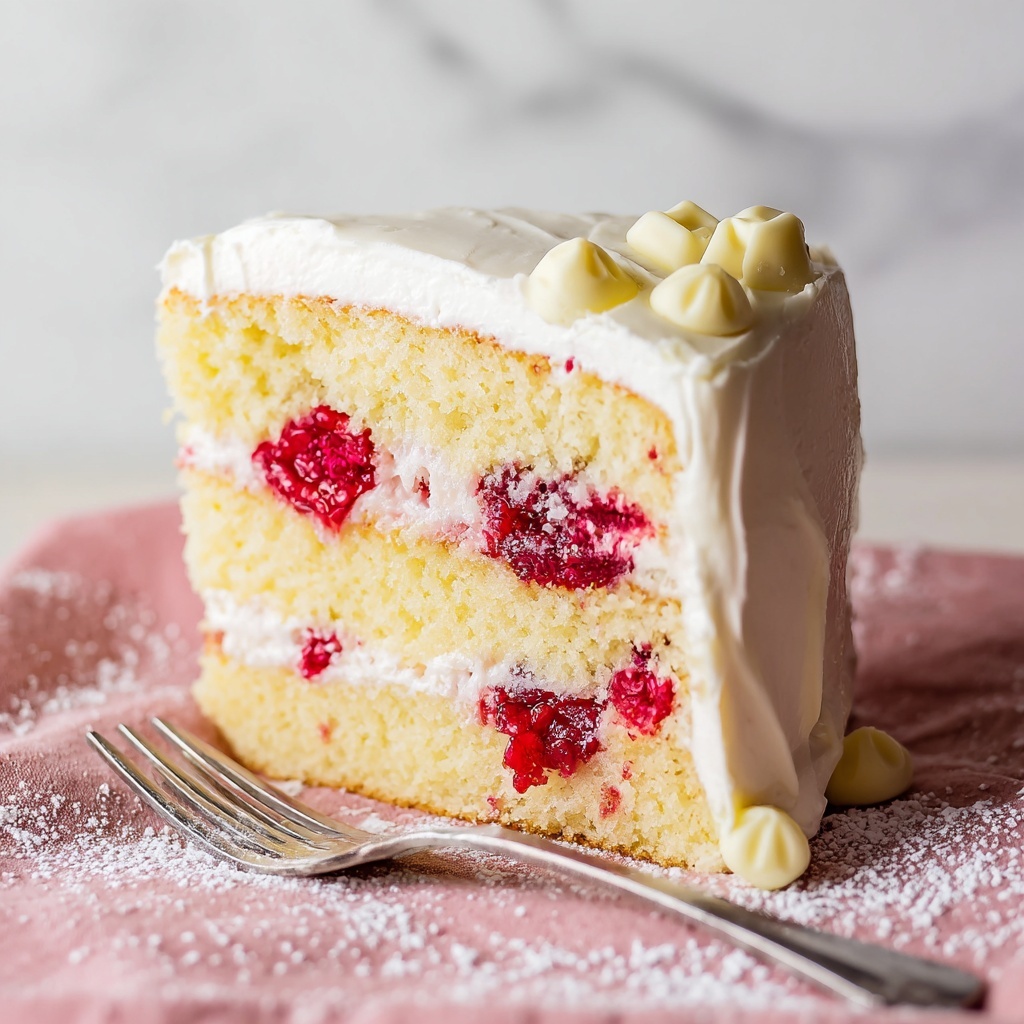 Raspberry Lemon Cake Recipe - Recipe Image