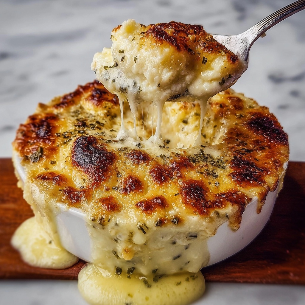 Seafood Pot Pie with Cheddar Biscuit Topping Recipe - Recipe Image