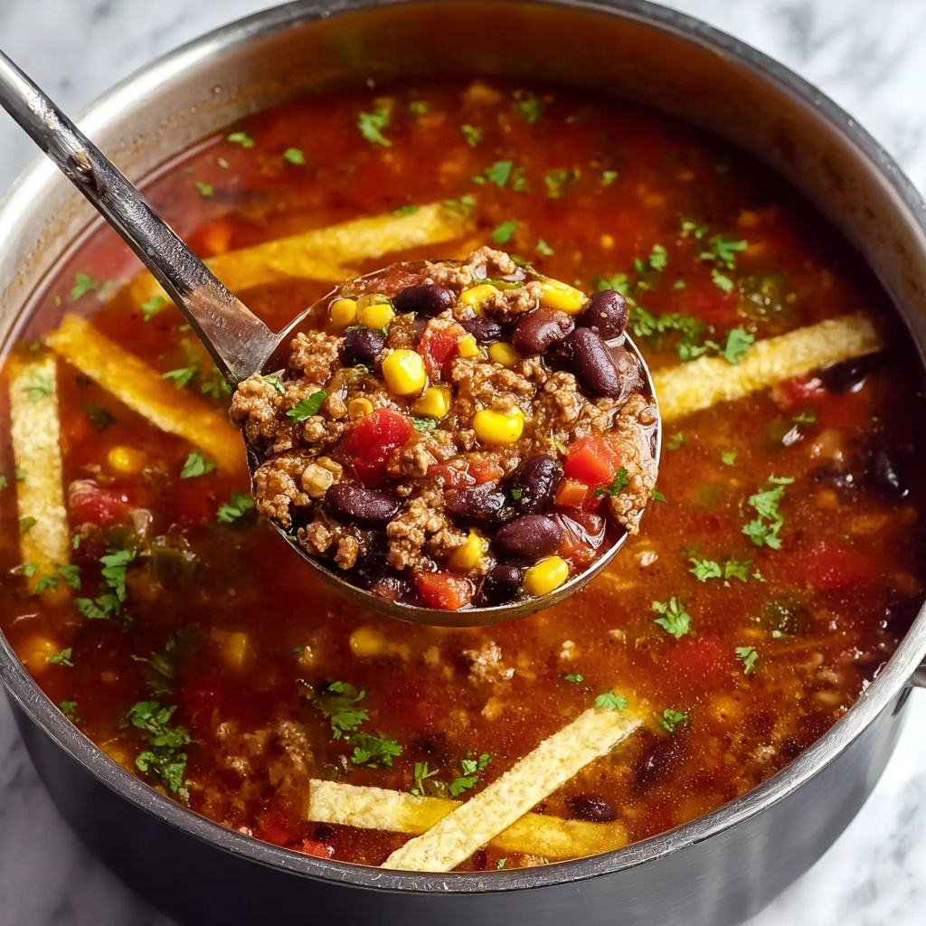 Easy Taco Soup Recipe - Recipe Image
