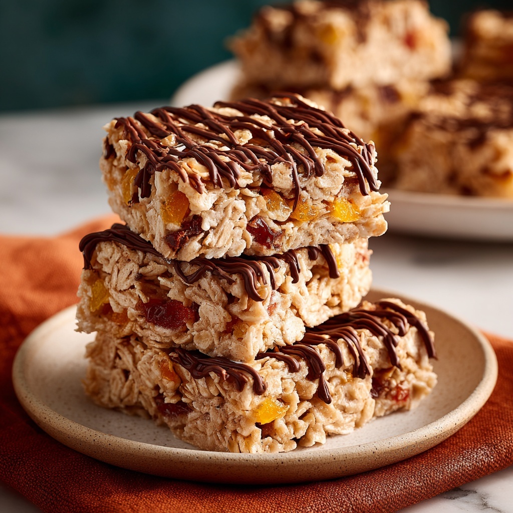 Crispy Cinnamon Ribbon Bars Recipe - Recipe Image