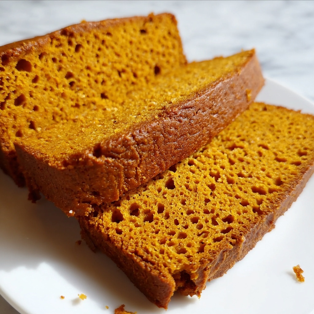 Moist Pumpkin Spice Loaf – Perfect for Cozy Fall Days Recipe - Recipe Image