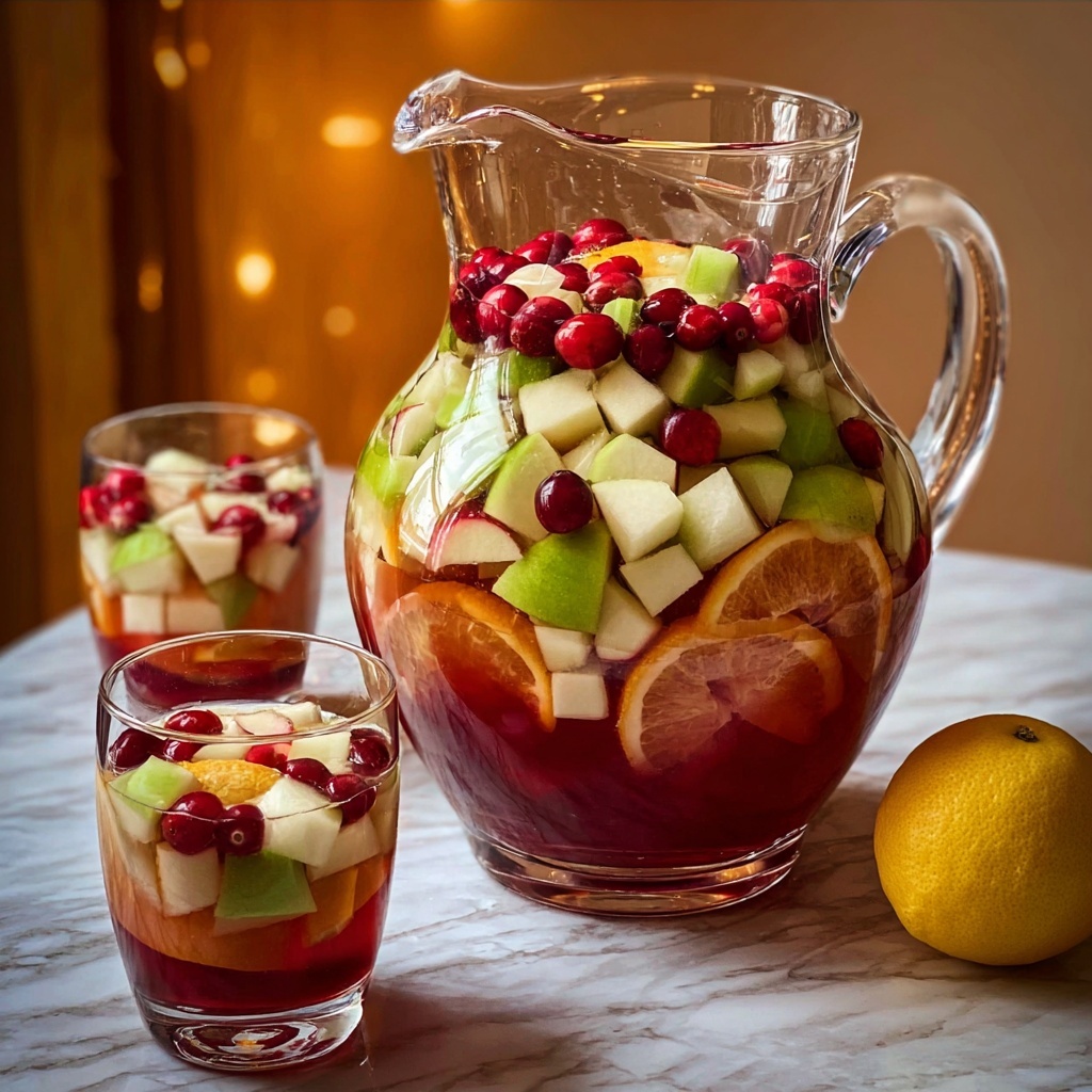 Christmas Sangria: 7 Joyful Sips to Lift Your Spirits Recipe - Recipe Image