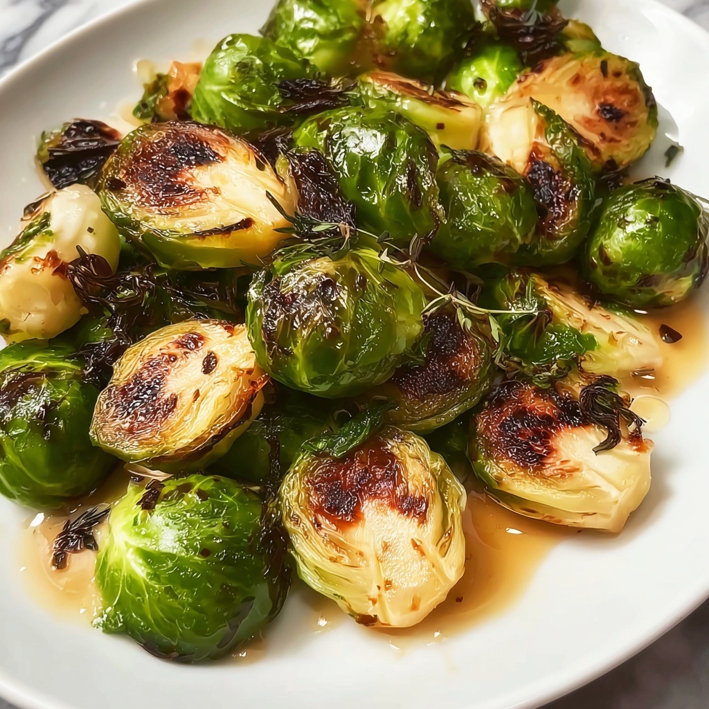 Maple Roasted Brussels Sprouts Recipe - Recipe Image