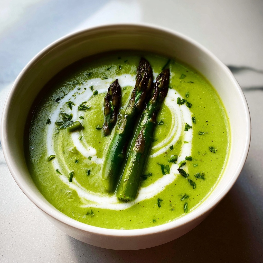 Fresh Asparagus Soup Recipe - Recipe Image