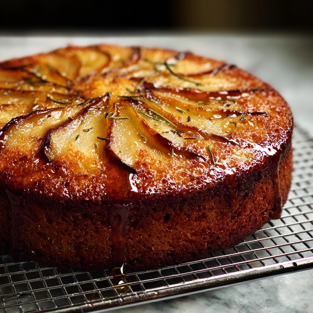 Roasted Apple Sage Cake Recipe - Recipe Image