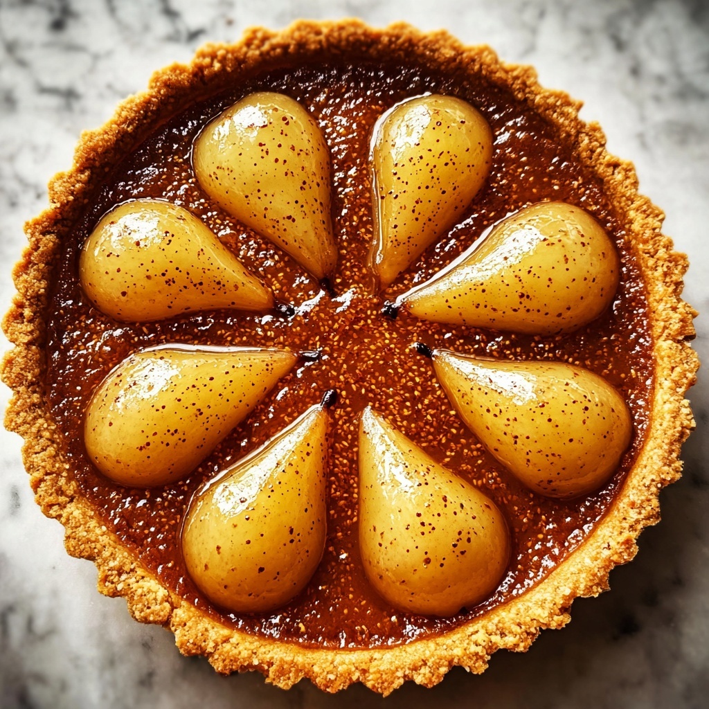 Pear and Brown Sugar Tart Recipe - Recipe Image