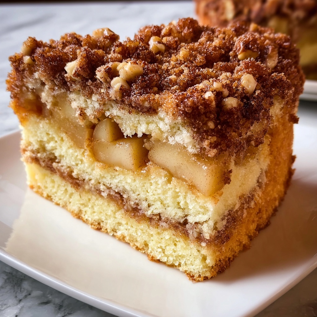 Apple and Cinnamon Streusel Coffee Cake Recipe - Recipe Image