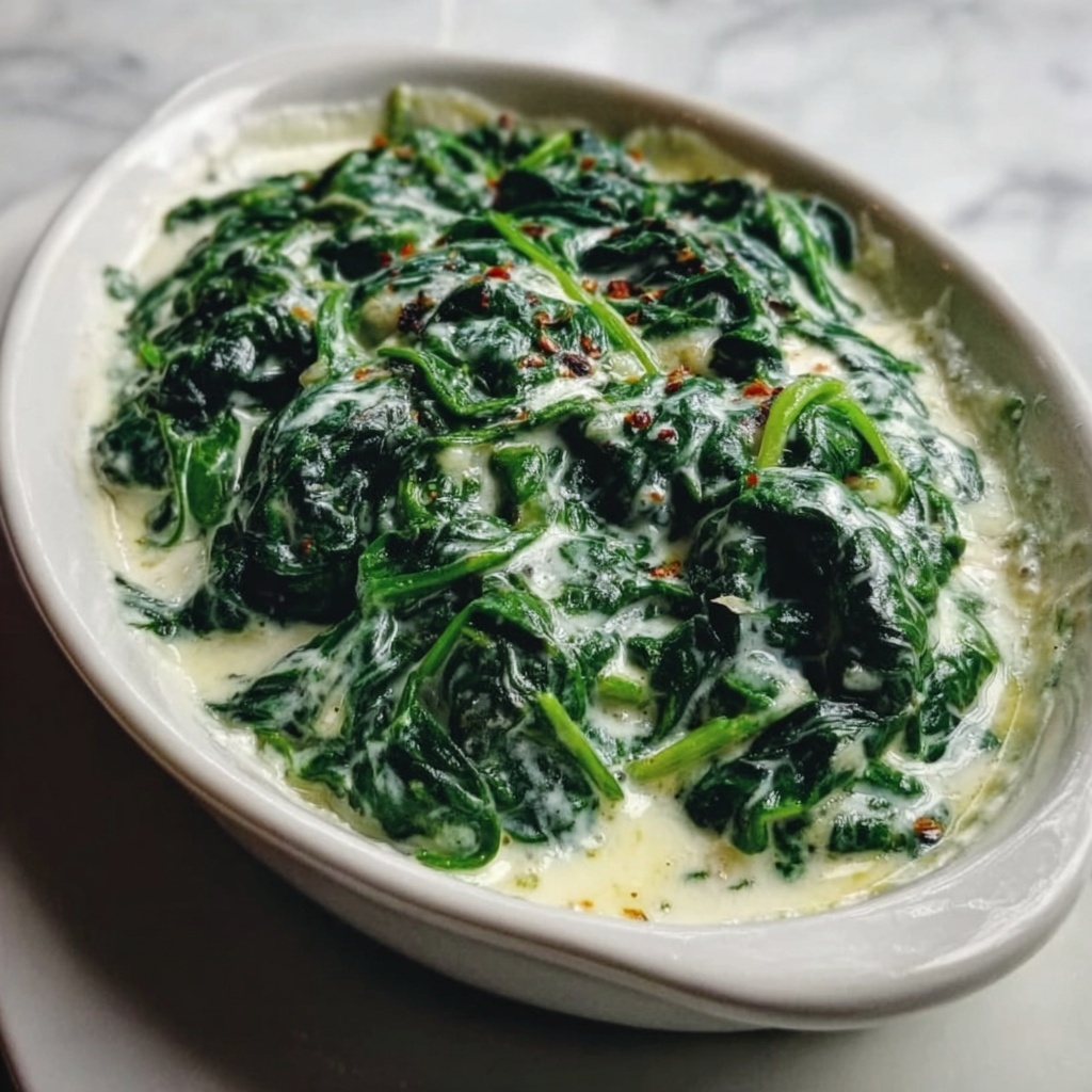 Creamed Spinach Recipe - Recipe Image