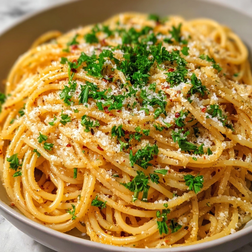 Garlic Butter Pasta: 5 Simple Steps to Comfort Bliss Recipe - Recipe Image