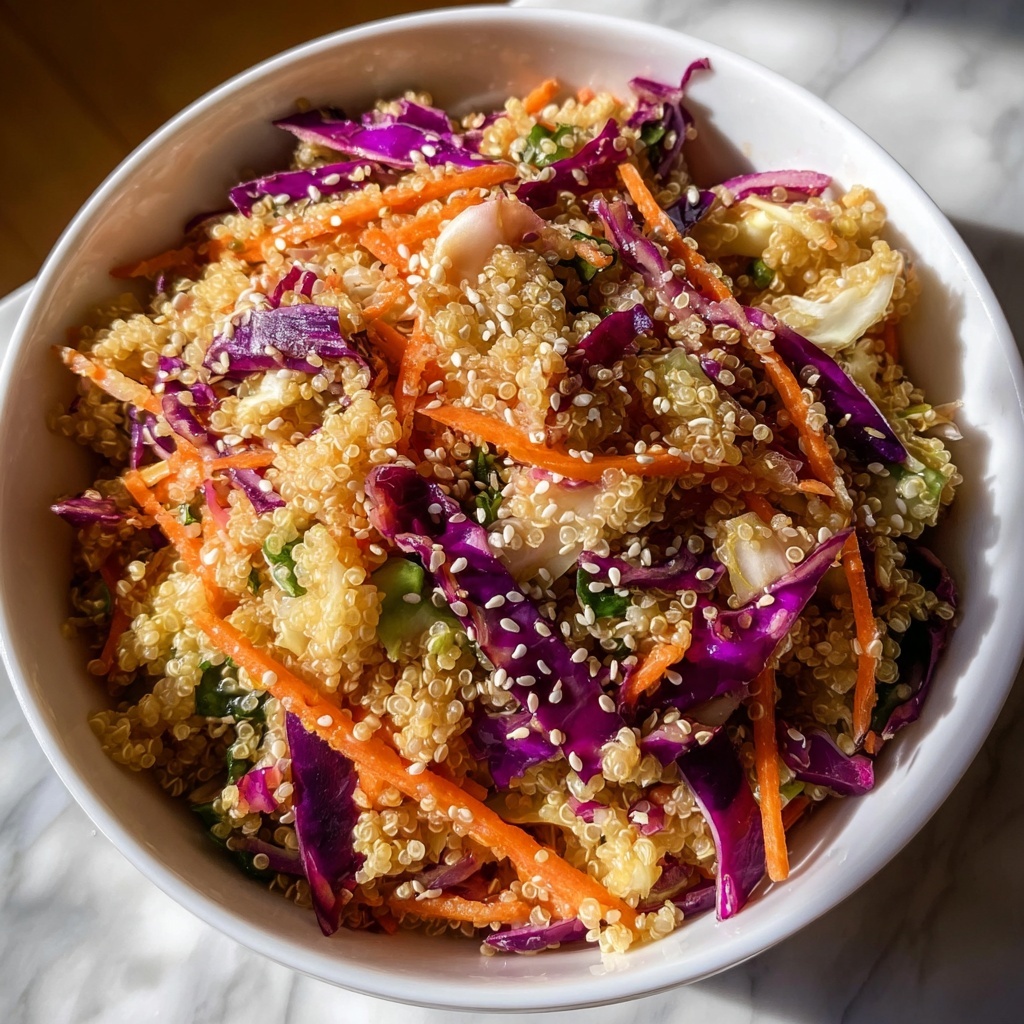 Easy Sesame Quinoa Slaw: 30 Minutes to Pure Comfort Recipe - Recipe Image