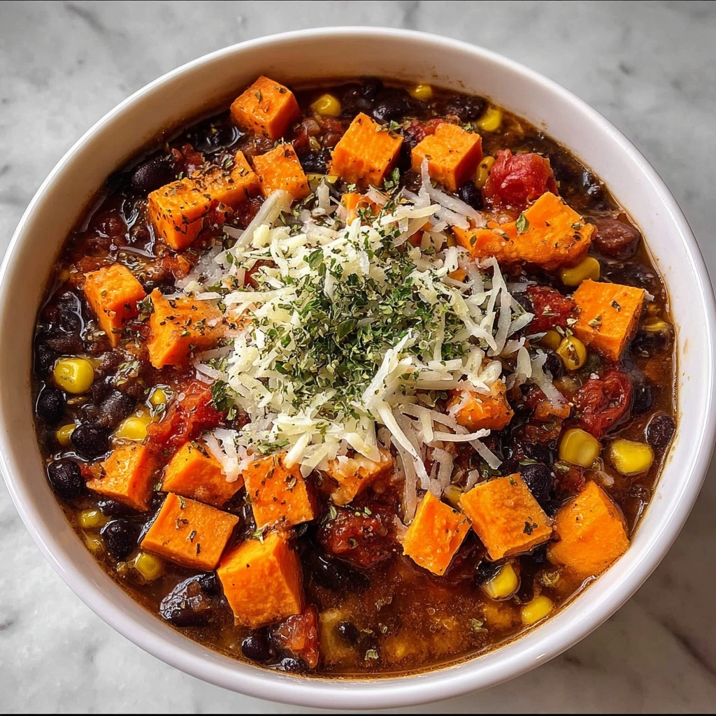Cozy 5-Ingredient Sweet Potato Enchilada Soup for Comfort Recipe - Recipe Image