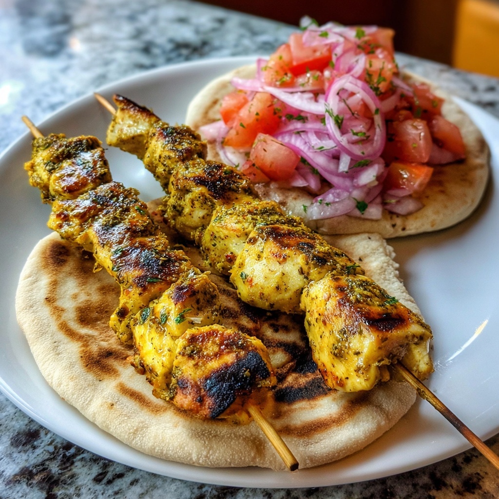 Chicken Souvlaki: 7 Comforting Steps to Savory Bliss Recipe - Recipe Image