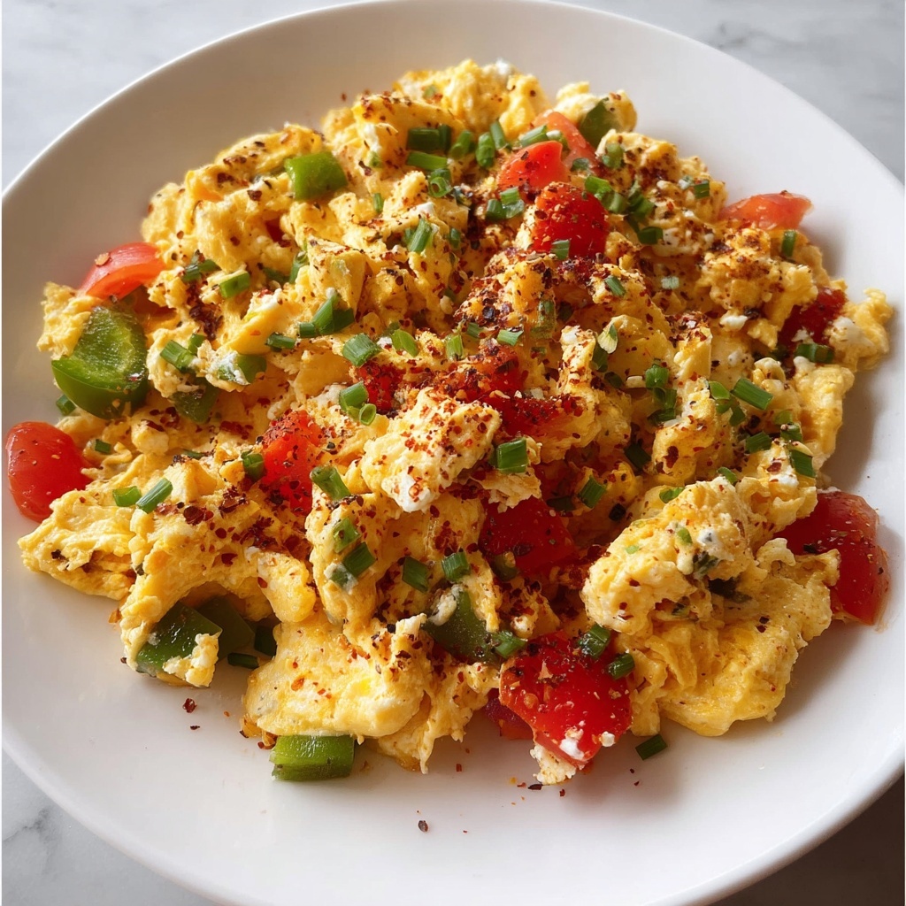 Turkish Egg Scramble: 7 Comforting Ingredients to Love Recipe - Recipe Image