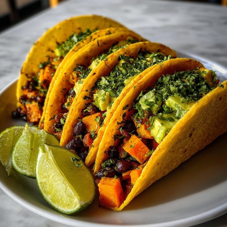 Comforting Roasted Sweet Potato Tacos That Delight Every Bite Recipe