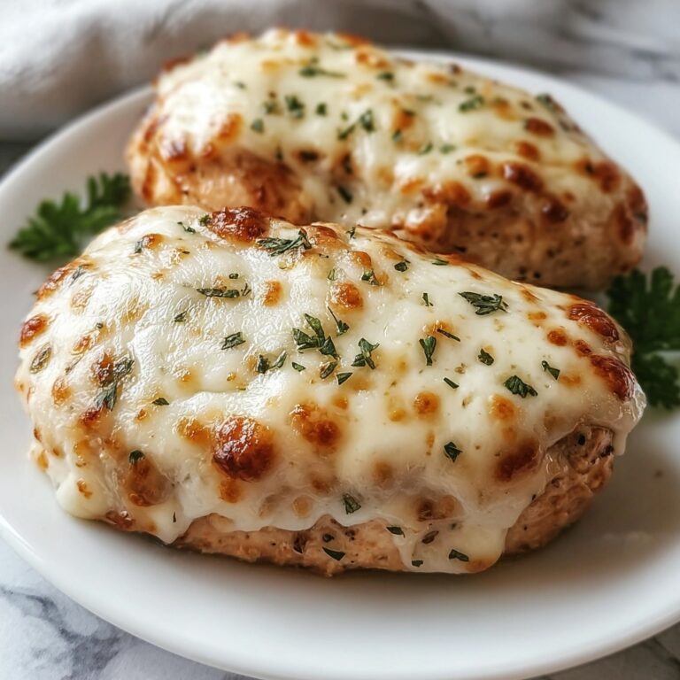 Garlic Parmesan Chicken Meatloaf Recipe