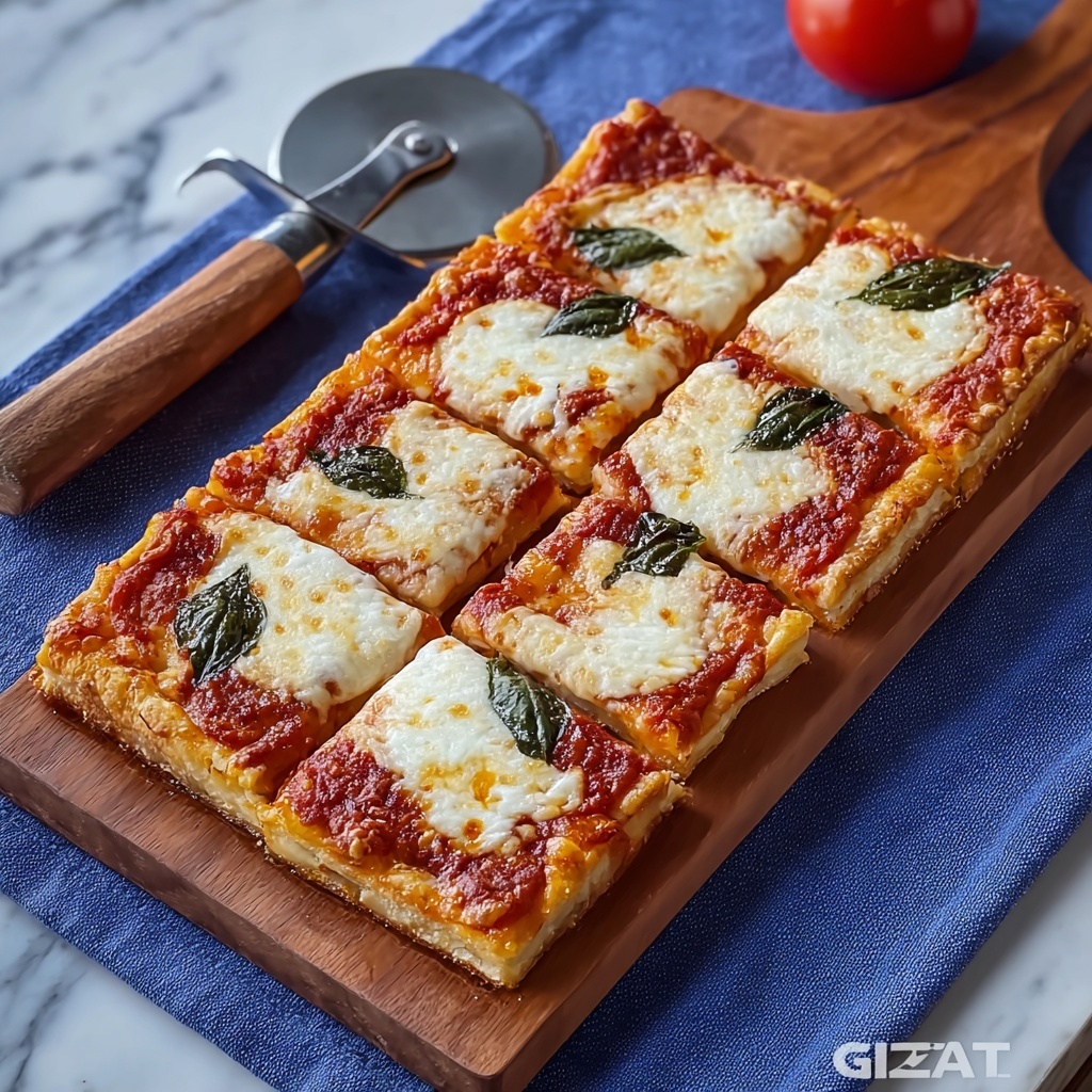 Delicious Puff Pastry Pizza in Just 25 Minutes Recipe - Recipe Image