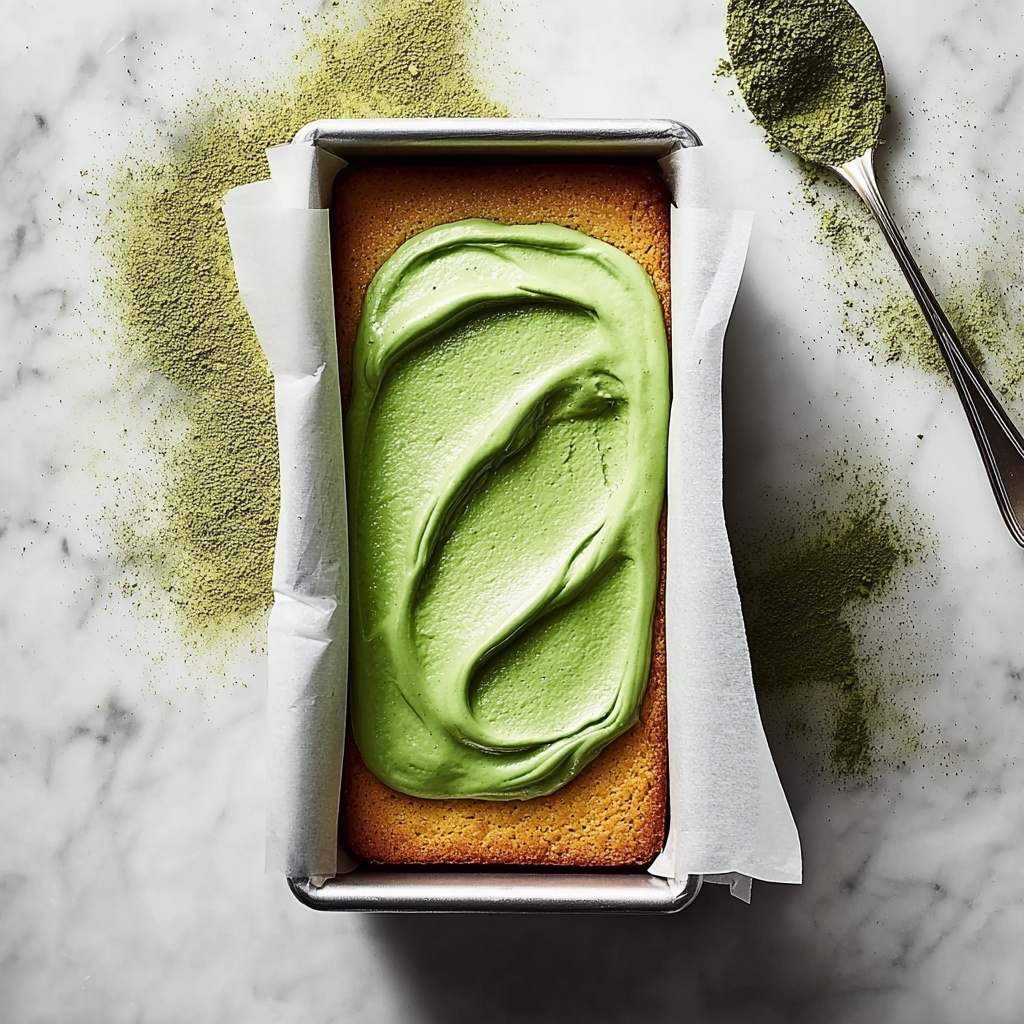 Matcha Pound Cake Bliss Recipe - Recipe Image