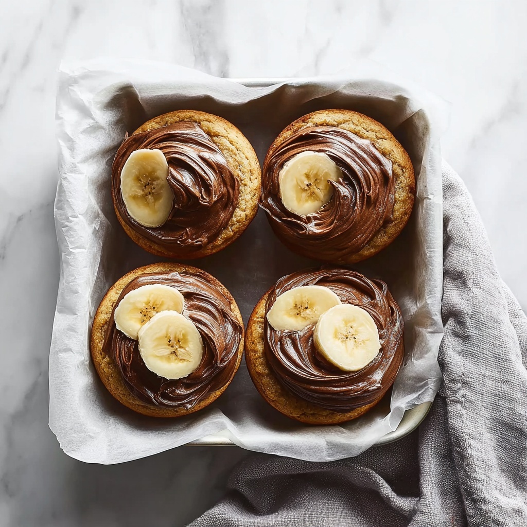 Nutella Swirled Banana Muffins Recipe - Recipe Image