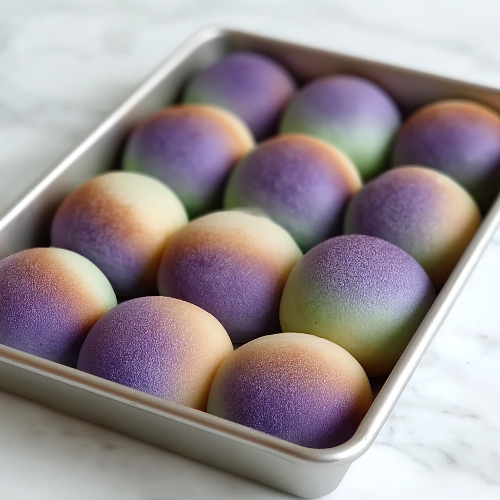 Fluffy Taro Rolls That Elevate Your Homemade Baking Game Recipe - Recipe Image