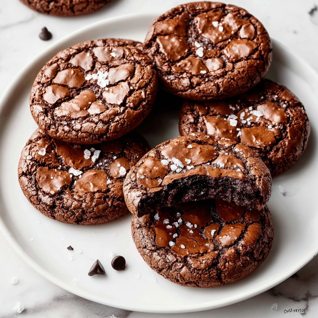 Fudgy Chewy Brookies Recipe (Brownie + Cookie in One) Recipe - Recipe Image