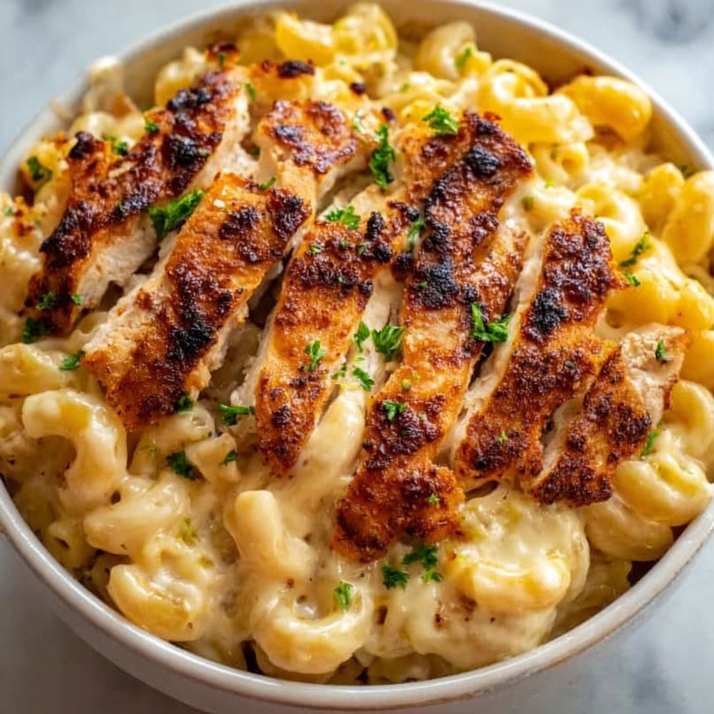 BBQ Chicken Mac and Cheese Recipe - Recipe Image