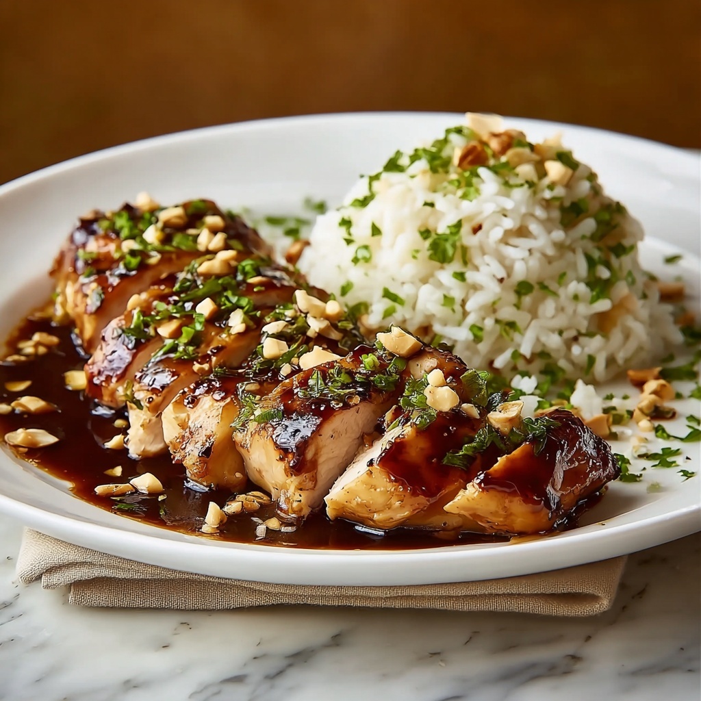 Honey Garlic Chicken Breasts Recipe - Recipe Image