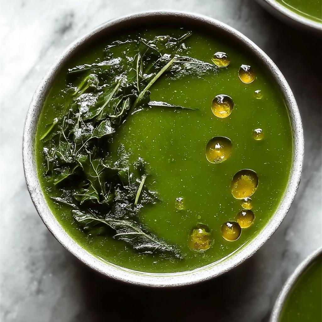 Green Goddess Herb Soup: A Cozy, Herbal Vegetable Bliss Recipe - Recipe Image