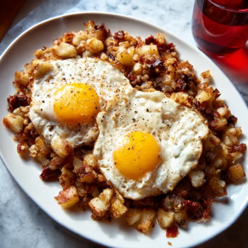 Two Potatoes Two Eggs Quick Recipe: A Joyful Breakfast Delight Recipe - Recipe Image