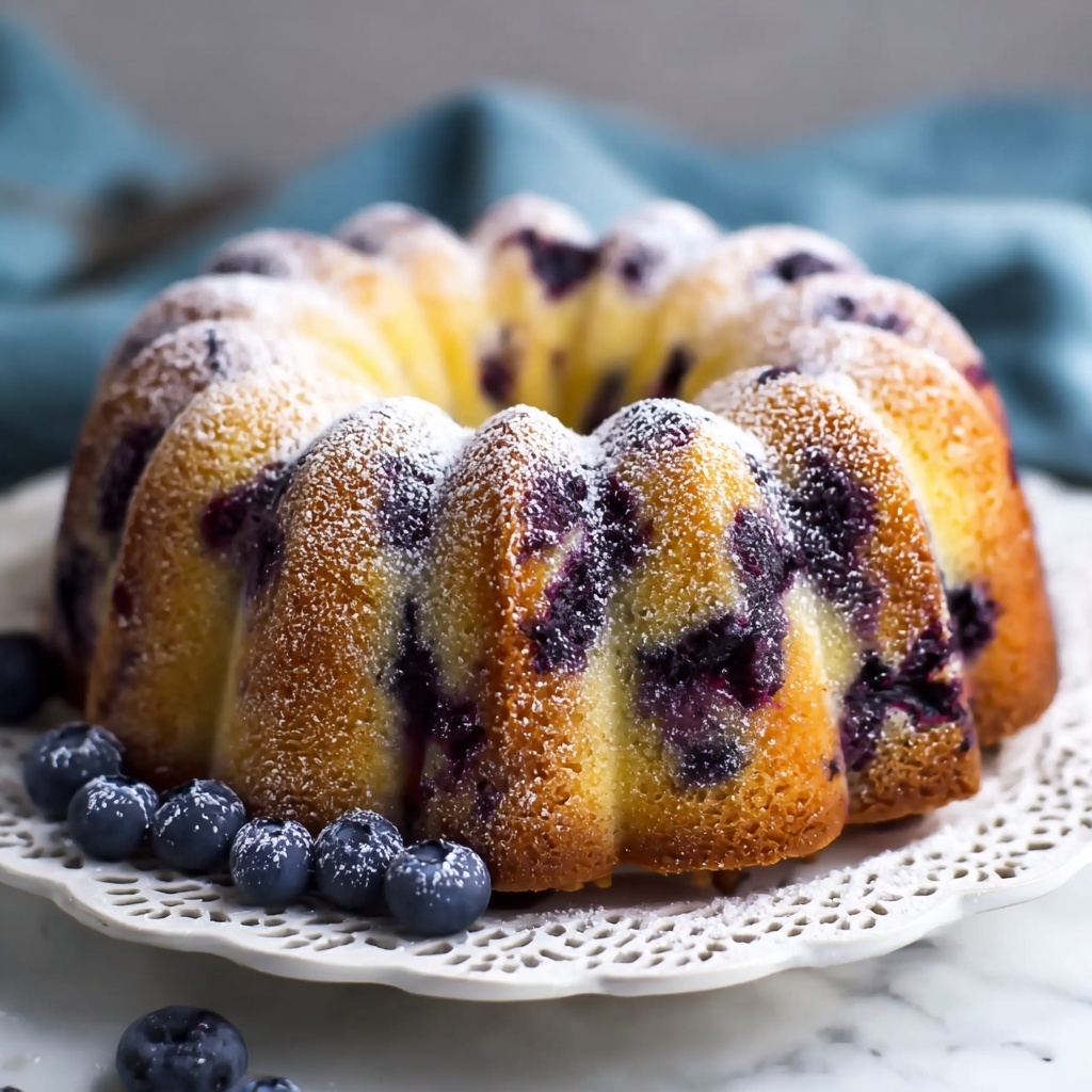 Blueberry Breakfast Cake Recipe - Recipe Image