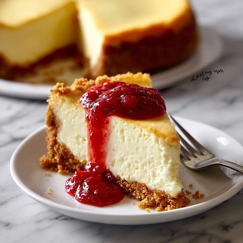 Ultimate Raspberry Lemon Cheesecake Recipe - Recipe Image