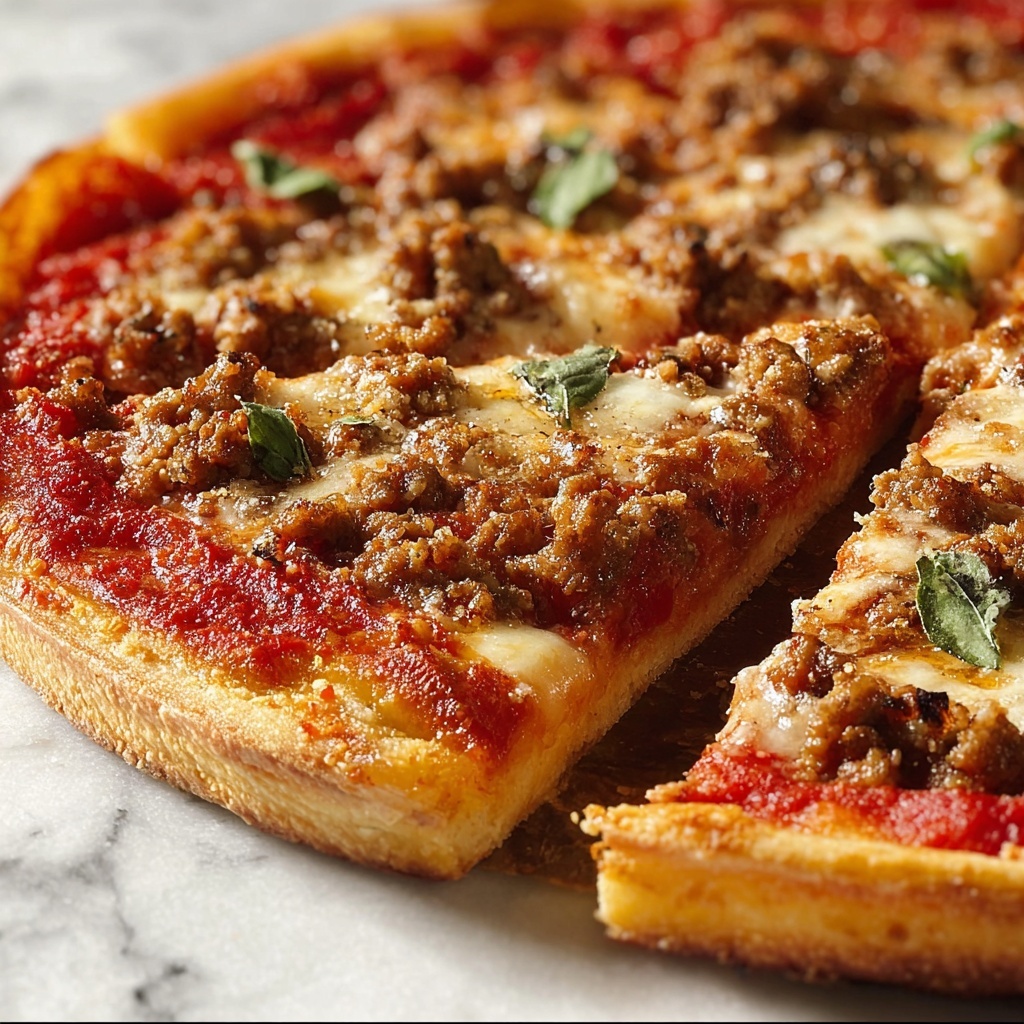 Chicago-Style Deep Dish Pizza Recipe - Recipe Image