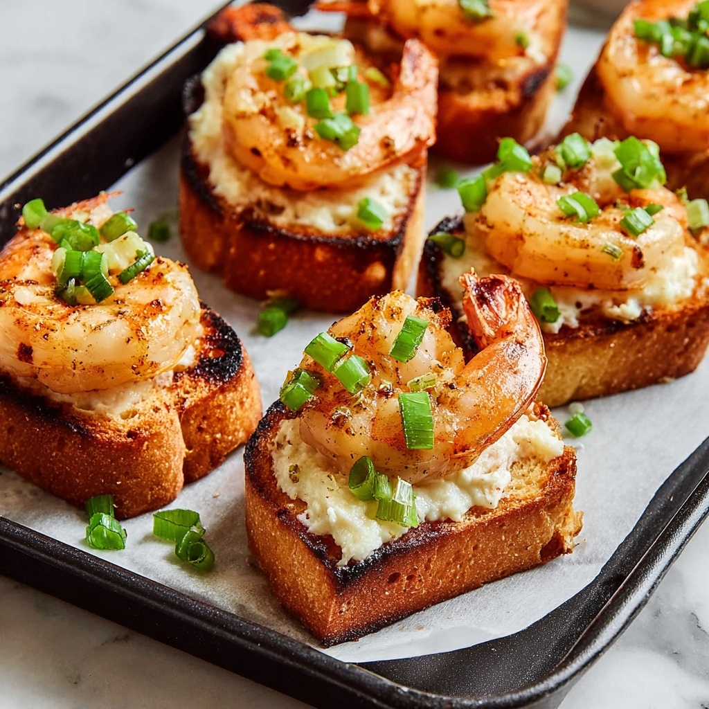 Baked Shrimp Toast Recipe - Recipe Image