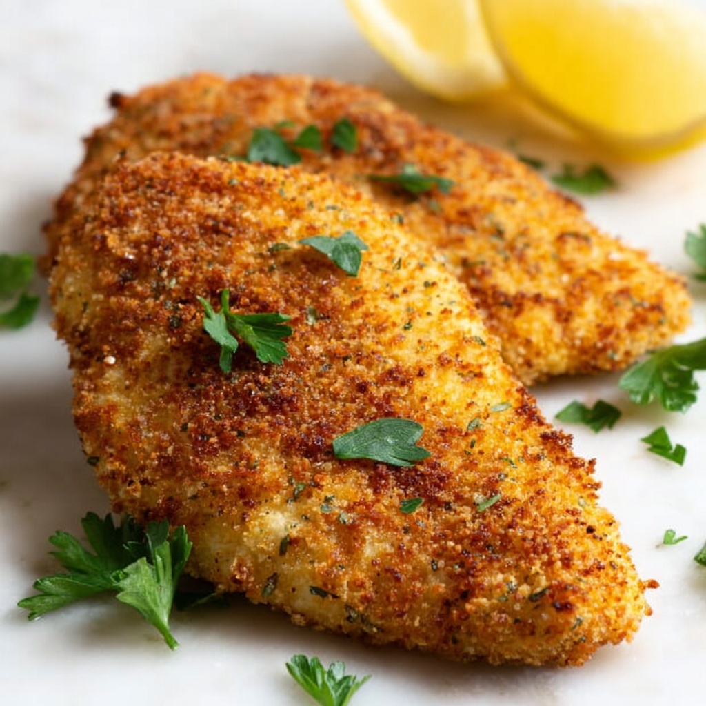 Crispy Fried Flounder with Homemade Tartar Sauce Recipe - Recipe Image