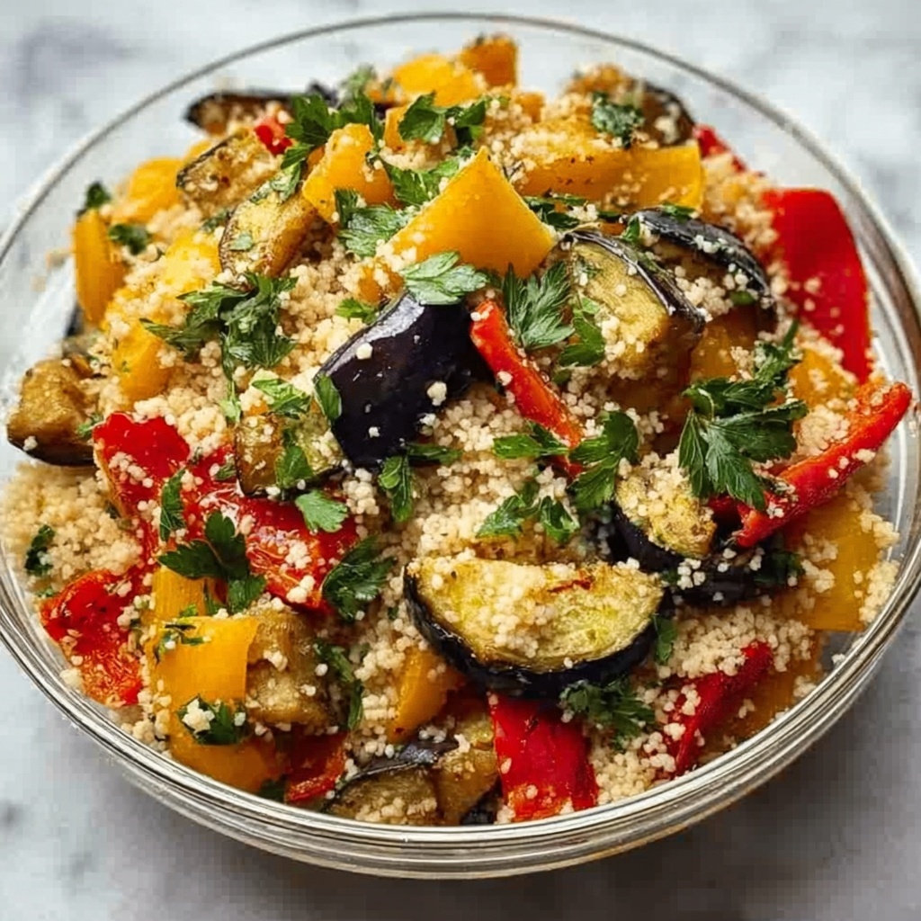 Roasted Vegetable Couscous Recipe - Recipe Image